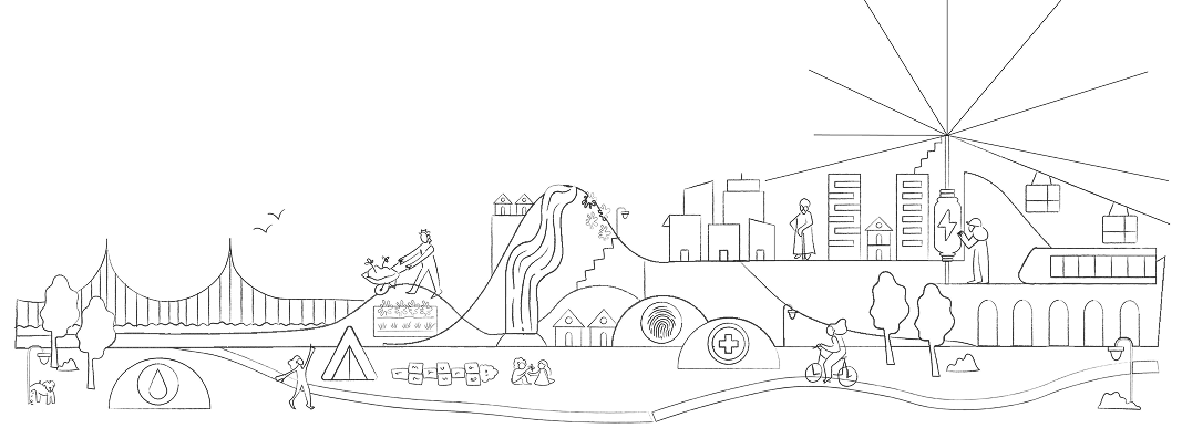 Ilustración ciudades